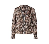 GUESS Chemisier 'New Josette' marron / noir / blanc, Taille M