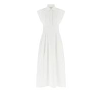 Guess - Cherry Longuette Dress - Femme - Robes - Blanc - Taille: 34 FR