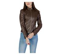 Guess - Claudine Biker - Femme - Vestes - Brun - Taille: 38 FR