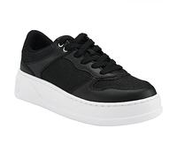 Guess Cleva Baskets pour Femme, Noir 002, 11