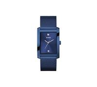 GUESS Clyde GW0898G2 Montre pour homme en acier inoxydable Bleu