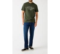 GUESS Cn Ss Embroidery Tri Green Depths Taille: M | T-Shirts Outlet | Homme | Vert