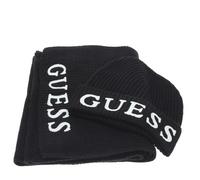 GUESS Coffret bonnet écharpe jeans - Homme