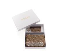 GUESS Coffret cadeau, mini sac et étui pour cartes, marron