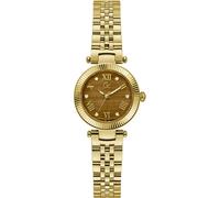 GUESS Collection Z02005L4MF GC Flair Small Size Métal brun or Montre femme NOUVELLE