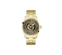 Guess Montre homme Collegiate G GW0888G2 – 44 mm Quartz, acier inoxydable, bracelet doré, noir