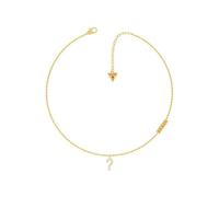 GUESS Collier Anges UBN20008, Taille unique, Métal, Pas de gemme