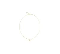 GUESS collier Aurora 16-18" Pave Fringes Yellow Gold doré