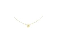 GUESS collier Borboleta 16-18" Coin Necklace Yellow Gold doré