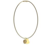 Collier - Guess - JUMN01300JWYGT - Acier doré - 2 pampilles - Tête de lion