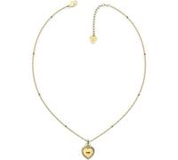 GUESS Collier en Forme de cœur Fine Heart JUBN01420JWRHT-U/JUBN01420JWYGT-U, Taille Unique, Métal Non précieux, Il ne s'agit Pas d'une Pierre précieuse