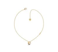 GUESS Collier femme Lune - Moon phase - Acier doré - JUBN01190JWYG, Acier allié, Acier allié