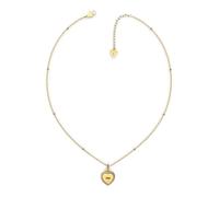 GUESS Collier en Forme de cœur Fine Heart JUBN01420JWRHT-U/JUBN01420JWYGT-U, Taille Unique, Métal Non précieux, Il ne s'agit Pas d'une Pierre précieuse