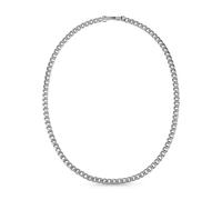 Guess - Collier homme Guess en acier inoxydable, MY CHAINS - Collier - Acier - Couleur argent - 53 cm - Sans nickel