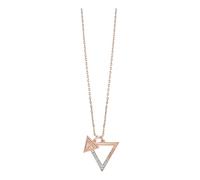 Guess Collier Iconique 3Angles en plaqué or rose UBN83092