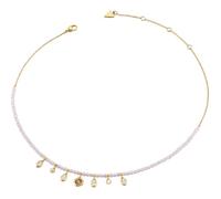 GUESS collier Jaipur Splendor 16-18" Beads & Charms Necklace Yellow Gold/Rose doré