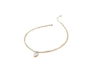 GUESS Collier JUBN04208JWYGRHT-U collier coeur en acier inoxydable