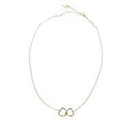 GUESS collier Mon Amour Two Hearts Necklace Yellow Gold