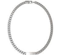 Collier homme Guess Bijoux JUXN03005JWST - X LOGO Acier Argent