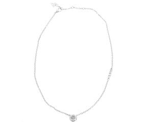 GUESS collier Stylish Guess Coin Necklace Rhodium