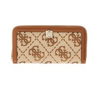 Guess - Compagnon Audrey Grand Monogramme - Femme - Accessoires - Beige - Taille: ONE Size