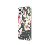 Guess Coque BI-MATIÈRE Flower Power Bleu (iPhone 12 Pro) GUHCP12MIMLFL03