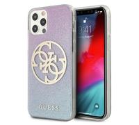 GUESS Coque Compatible Pour Apple IPhone 12 / 12 Pro 6.1''