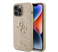 GUESS coque de protection pour téléphones portables 17 cm (6.7 ) Housse Or Apple (brand) Apple iPhone 15 Pro Max