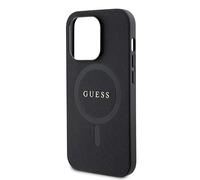 Guess Coque Saffiano Magsafe pour iPhone 15 Pro Max 6,7"