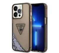 Guess Coque de téléphone pour iPhone 14 Pro Max en Noir liqu