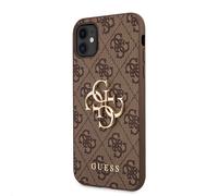 Guess Coque De Téléphone Pu 4g Metal Logo Iphone 11
