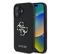 Guess Coque De Téléphone Pu Grained 4g Metal Logo Iphone 16