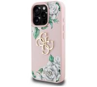 Guess Coque De Téléphone Roses Big Iphone 16 Pro Max