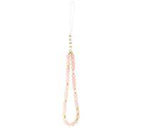 Coque Guess IML Flowers Electro Pearl Strap pour iPhone 17 Pro, rose