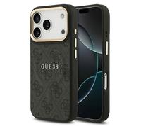 Guess Guess Coque MagSafe Classic avec logo 4G iPhone 17 Pro Max Noir Noir