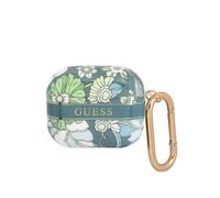 Guess Housse AirPods 3 GUA3HHFLN Collection Flower Strap – Vert