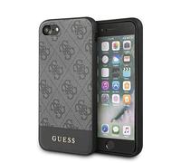 Coque pour Iphone 7-8-SE2 Guess stripe 4G gris