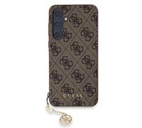 Guess 4G Charms Housse - Galaxy A55 Marron