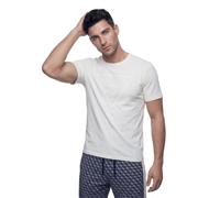 Guess Core Triangle Logo Tee - T-Shirt Homme Slim Col Rond Manches Courtes
