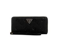 GUESS Cresidia Around Grande Fermeture éclair Portefeuille Pochette Noir Taille Unique