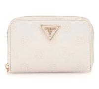 GUESS Porte-monnaie crème pour femme - Cresidia SLG Zip Around Wallet M Creme White 298315