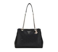 GUESS Cresidia Status Shoulder Satchel Bag Black