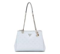 GUESS Cresidia Status Shoulder Satchel Bag Powder Blue