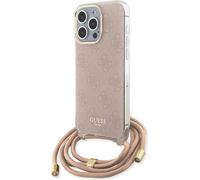 Guess Crossbody Cord 4G Print Pre Iphone 15 Pro - Ružové