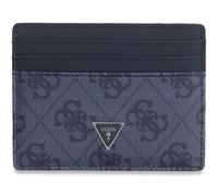 GUESS Cuir Porte-Cartes Mito Card Case Blue Denim Bleu