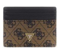 GUESS Cuir Porte-Cartes Mito Card Case Coffee Brun