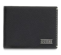 GUESS Cuir Porte-Monnaie Boston Bifold Wallet Black Noir
