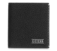 GUESS Porte-monnaie Boston Bifold Wallet S en cuir Noir Homme Taille ONE Size
