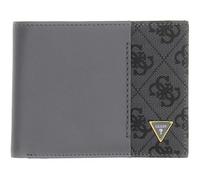 GUESS Cuir Porte-Monnaie Milano Bifold Black/Antracite Gris