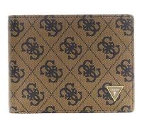 GUESS Cuir Porte-Monnaie Mito Billfold Coin Wallet Coffee Brun